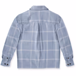 Carhartt Loose Fit Midweight Flannel Camicia da donna, blu, dimensione M per donne