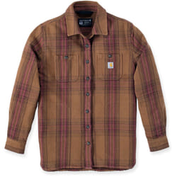 Carhartt Loose Fit Heavyweight Twill Camicia da donna, marrone, dimensione XS per donne