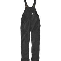 Carhartt Rugged Flex Relaxed Fit Canvas Tuta da donna, nero, dimensione S per donne