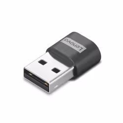 Lenovo 4X91C99226 adattatore per inversione del genere dei cavi USB-C USB-A Nero - Vista aggiuntiva 4