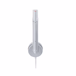 Lenovo 100 Stereo Analogue Headset Auricolare Ufficio Argento