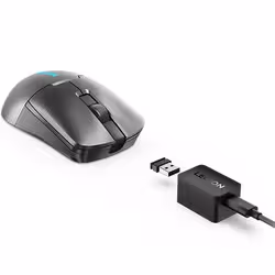 Lenovo M600s mouse Gaming Ambidestro RF Wireless + Bluetooth + USB Type-C Ottico 19000 DPI - Vista aggiuntiva 3