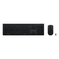 Lenovo 4X31K03945 tastiera Mouse incluso Ufficio RF senza fili + Bluetooth Tedesco Grigio