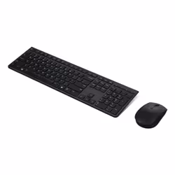Lenovo 4X31K03945 tastiera Mouse incluso Ufficio RF senza fili + Bluetooth Tedesco Grigio