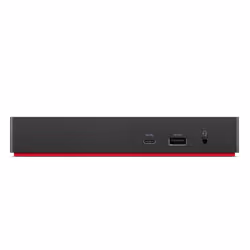 Lenovo 40B50090EU, Cablato, USB 3.2 Gen 1 (3.1 Gen 1) Type-C, 3,5 mm, 100,1000 Mbit/s, Nero, 4K Ultra HD