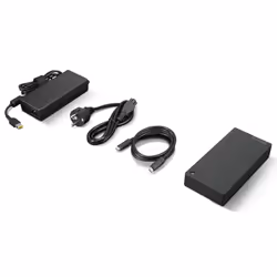 Lenovo 40B50090EU replicatore di porte e docking station per laptop Cablato USB 3.2 Gen 1 (3.1 Gen 1) Type-C Nero