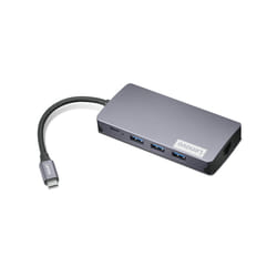 Lenovo GX91M73946 replicatore di porte e docking station per laptop Cablato USB 3.2 Gen 1 (3.1 Gen 1) Type-C Grigio