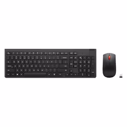 Lenovo 4X31N50745, Full-size (100%), Wireless, RF Wireless, QWERTY, Nero, Mouse incluso