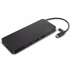 Lenovo 4X11N40212 replicatore di porte e docking station per laptop Cablato USB 3.2 Gen 1 (3.1 Gen 1) Type-C Nero - Vista aggiuntiva 5