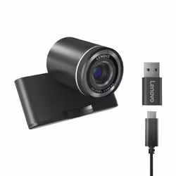 Lenovo 4XC1Q25245 webcam 4 MP 1920 x 1080 Pixel USB-C Nero - Vista aggiuntiva 6