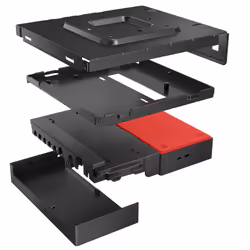 Lenovo ThinkSmart SmartDock Cablato USB 3.2 Gen 2 (3.1 Gen 2) Type-C Nero - Vista aggiuntiva 4