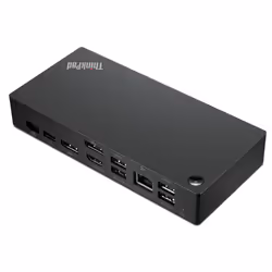 Lenovo ThinkSmart SmartDock Cablato USB 3.2 Gen 2 (3.1 Gen 2) Type-C Nero - Vista aggiuntiva 6