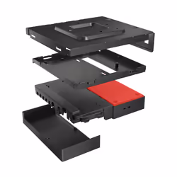Lenovo ThinkSmart SmartDock Cablato USB 3.2 Gen 2 (3.1 Gen 2) Type-C Nero - Vista aggiuntiva 5