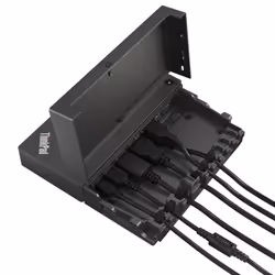 Lenovo ThinkSmart SmartDock Cablato USB 3.2 Gen 2 (3.1 Gen 2) Type-C Nero - Vista aggiuntiva 7