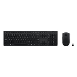 Lenovo 4X31R64328 tastiera Mouse incluso Ufficio RF senza fili + Bluetooth Tedesco Nero