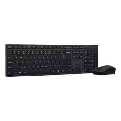 Lenovo 4X31R64328 tastiera Mouse incluso Ufficio RF senza fili + Bluetooth Tedesco Nero - Vista aggiuntiva 2