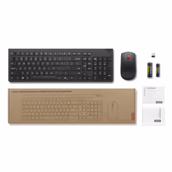 Lenovo 4X31R64473 tastiera Mouse incluso Ufficio RF Wireless Italiano Nero - Vista aggiuntiva 6