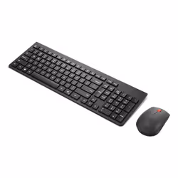 Lenovo 4X31R64467 tastiera Mouse incluso Universale RF Wireless Tedesco Nero - Vista aggiuntiva 2