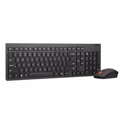 Lenovo 4X31R64467 tastiera Mouse incluso Universale RF Wireless Tedesco Nero - Vista aggiuntiva 3