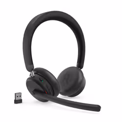 Lenovo ANC Headset 6550 Auricolare Wireless A Padiglione Ufficio USB tipo-C Bluetooth Nero - Vista aggiuntiva 4