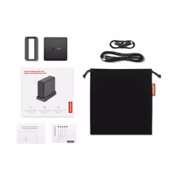 Lenovo G0AE0065EU replicatore di porte e docking station per laptop Cablato USB 3.2 Gen 1 (3.1 Gen 1) Type-C Nero, Grigio - Vista aggiuntiva 8