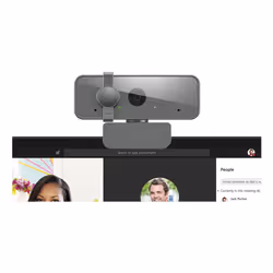 Lenovo GXC1S15023 webcam 1920 x 1080 Pixel USB 2.0 Grigio - Vista aggiuntiva 3
