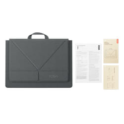Lenovo Accessories Yoga Tote Sleeve (16 Grey) 40,6 cm (16") Custodia a tasca Grigio