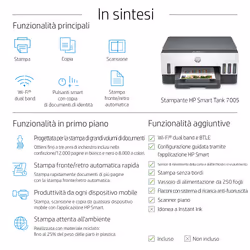 HP Smart Tank Stampante multifunzione 7005 - Vista aggiuntiva 5