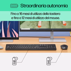 HP Combo tastiera e mouse wireless 230 - Vista aggiuntiva 6