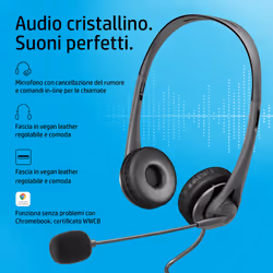 HP Cuffie stereo USB G2 - Vista aggiuntiva 6