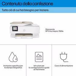 HP ENVY Stampante multifunzione Inspire 7924e - Vista aggiuntiva 6