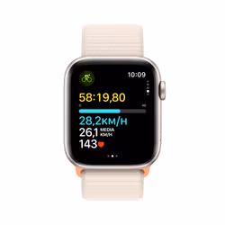 Apple Watch SE GPS Cassa 44mm in Alluminio Galassia con Cinturino Sport Loop Galassia - Vista aggiuntiva 6