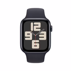 Apple Watch SE OLED 44mm Digitale 368 x 448 Pixel Touch screen Nero Wi-Fi GPS (satellitare)