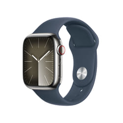 Apple Watch Series 9 41mm Digitale 352 x 430 Pixel Touch screen 4G Argento Wi-Fi GPS (satellitare)