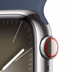 Apple Watch Series 9 41mm Digitale 352 x 430 Pixel Touch screen 4G Argento Wi-Fi GPS (satellitare)