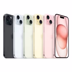 Apple iPhone 15 15,5 cm (6.1") Doppia SIM iOS 17 5G USB tipo-C 128 GB Nero - Vista aggiuntiva 5