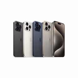 Apple iPhone 15 Pro Max 256 GB Titanio, Bianco - Vista aggiuntiva 5