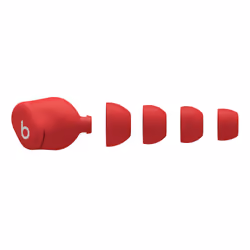 Apple Beats Solo Buds - Auricolari true wireless - Rosso trasparente - Vista aggiuntiva 7