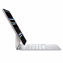 Apple Magic Keyboard per iPad Pro 13" (M4) - Inglese internazionale - Bianco - Vista aggiuntiva 4