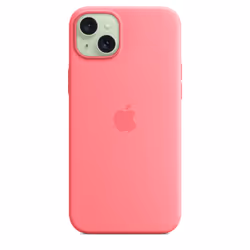 Apple Custodia MagSafe in silicone per iPhone 15 Plus - Rosa - Vista aggiuntiva 4