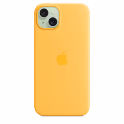 Apple Custodia MagSafe in silicone per iPhone 15 Plus - Sole - Vista aggiuntiva 4
