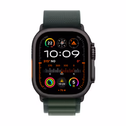 Apple Watch Ultra 2 OLED 49 mm Digitale Touch screen 4G Nero GPS (satellitare) - Vista aggiuntiva 2
