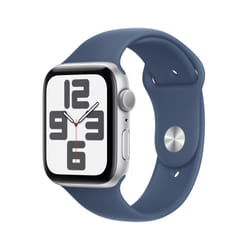 Apple Watch SE OLED 44mm Digitale 368 x 448 Pixel Touch screen Argento Wi-Fi GPS (satellitare)