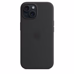 Apple Custodia MagSafe in silicone per iPhone 15 - Nero - Vista aggiuntiva 5