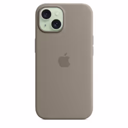 Apple Custodia MagSafe in silicone per iPhone 15 - Grigio creta - Vista aggiuntiva 4