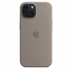 Apple Custodia MagSafe in silicone per iPhone 15 - Grigio creta - Vista aggiuntiva 5