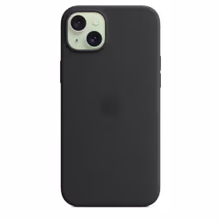 Apple Custodia MagSafe in silicone per iPhone 15 Plus - Nero - Vista aggiuntiva 4