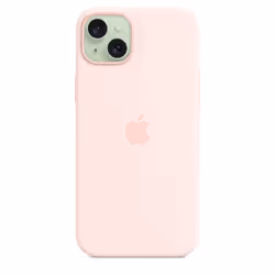 Apple Custodia MagSafe in silicone per iPhone 15 Plus - Rosa confetto - Vista aggiuntiva 4