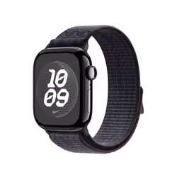 Apple Nike Sport Loop nero/blu (42 mm)