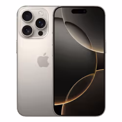 Apple iPhone 16 Pro 512GB Titanio Naturale, 16 cm (6.3"), 2622 x 1206 Pixel, 512 GB, 48 MP, iOS 18, Titanio